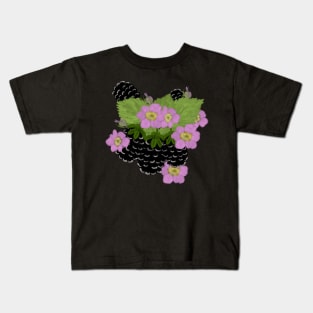 Blackberry Patch Kids T-Shirt